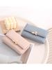 Women's 2025 Medium Wallet: Large Capacity Leaf Embroidery Flower Coin Purse & Card Holder Clutch