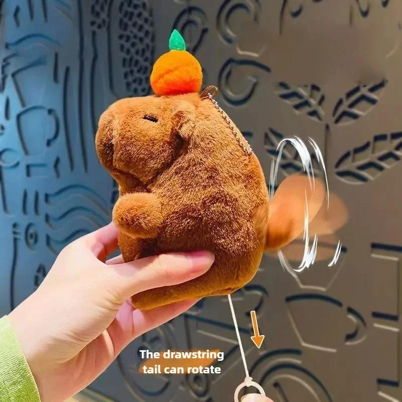 23CM Kawaii Anime Capybara Brot Plüschtier Kreative Kuscheltiere Capybara Toast Puppe Mädchen Geburtstagsspielzeug Freundin Niedliche Geschenke
