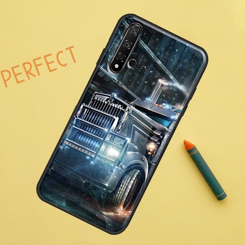 Cool Heavy Truck Car For Huawei Nova 10 9 SE 11 Pro 12i 11i 8i Y60 Y70 Y90 Y61 Y91 Y72 Y73 P20 P40 P30 Lite Case