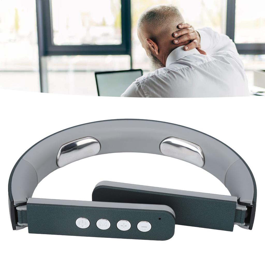 Electric Neck Massager Intelligent Neck Massage Instrument Cordless Massager for Neck Relax