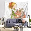 Sarah Kay Swing Girl Wandteppich Dekor Kunst Ästhetische Wandteppiche für Wohnzimmer Schlafzimmer Heimwandtuch Wandbehang