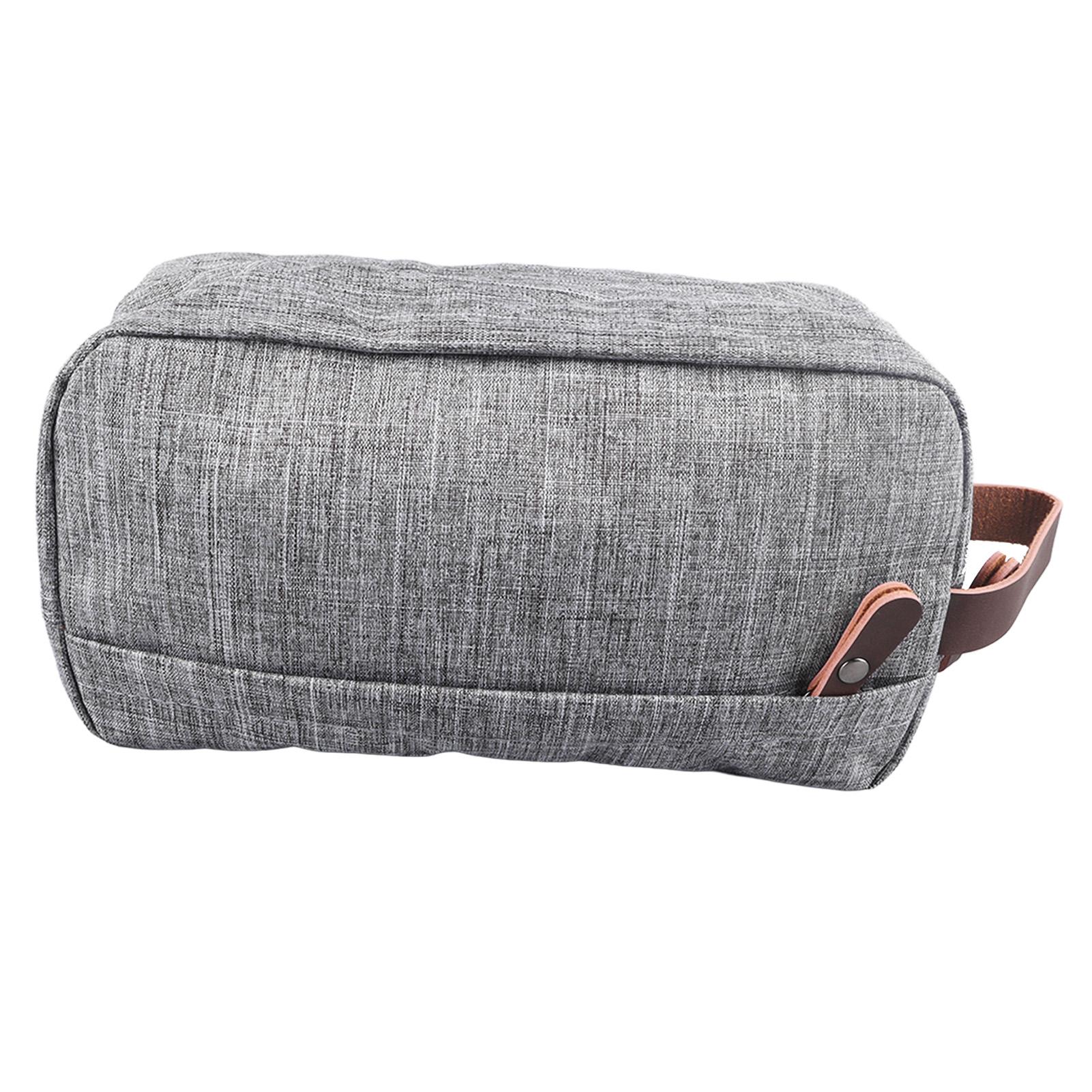 Men Toiletry Bag Waterproof Cationic Cloth Large Capacity Portable Toiletry Bag for Travel