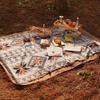 VicBre Leisure Picnic Sofa Table Convenient To Suitable for All Seasons Sheet, Blanket, Rug, Multifunctional, Sheet, Throw, Multi-cover, Bedspread,