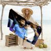 Player Action Field Beach Towel Super Soft Microfiber Quickdry Fabric Comfortable Lightweight