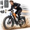 Electric Bike for Adults ZAZAWORK CF26 MAX 48V 25Ah Battery 120–150 Km Range Dual 1000W Motor E-Bike Dual Suspension 26 X 4.0-inch Fat Tires