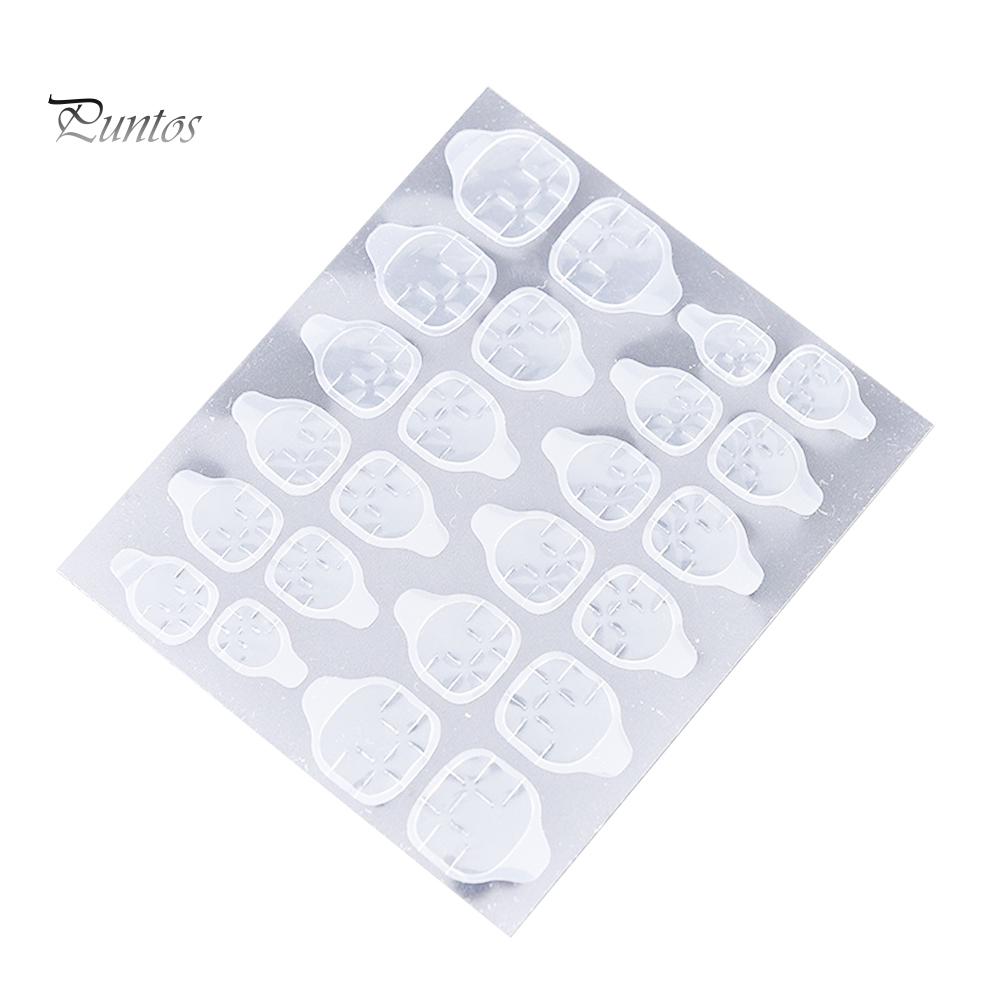 

Маникюрный инструмент Puntos Прозрачный двухсторонний клей для ногтей Наклейка Желе-гель Лента