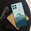 Cat Mount Fuji Japan Landscape For Samsung Galaxy M16 M06 M12 M13 M14 M15 M35 M55 M34 M54 M33 M53 M21 M31 M11 M32 M52 Case