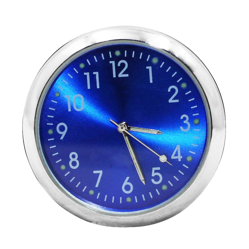 

Sakan Car Quartz Watch Luminous 4*4*4cm ABS/Glass/Steel Blue синий