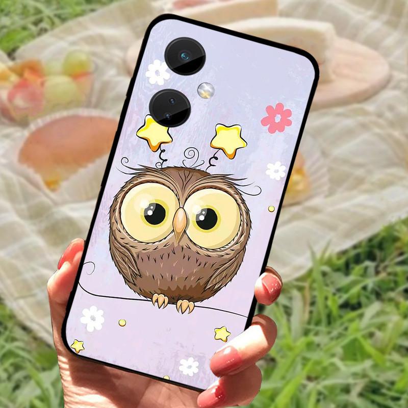Für OnePlus Nord CE 3 Lite Hülle Tier Weiches Silikon Handyhülle Für One Plus Nord CE3 Hüllen 1+Nord N30 5G Stoßfest Funda Capa