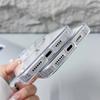 Magnetic  Clear Case For iPhone 16 E 15 14 13 12 11 Pro Max Plus Mini XS XR Funda For Magsafe Silicone Transparent Cover
