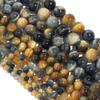 1 Strand Natural Tiger Eye Stone Beads Multicolor Round Loose Spacer Beads 4-12mm for Jewelry Making DIY Bracelet Accessories