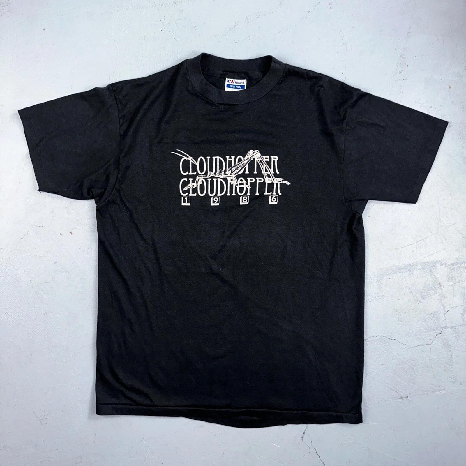 Cloud Hopper Bugs Insects 1986 VTG T Shirt Hanes XL 80s Single Stitch Art Animal S