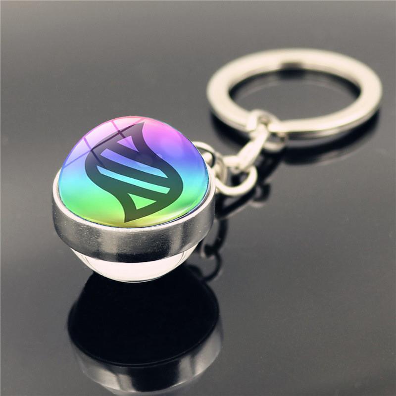 Charming Zinc Alloy Pikachu Crystal Glass Ball Keychain For Anime Fans And Collectors