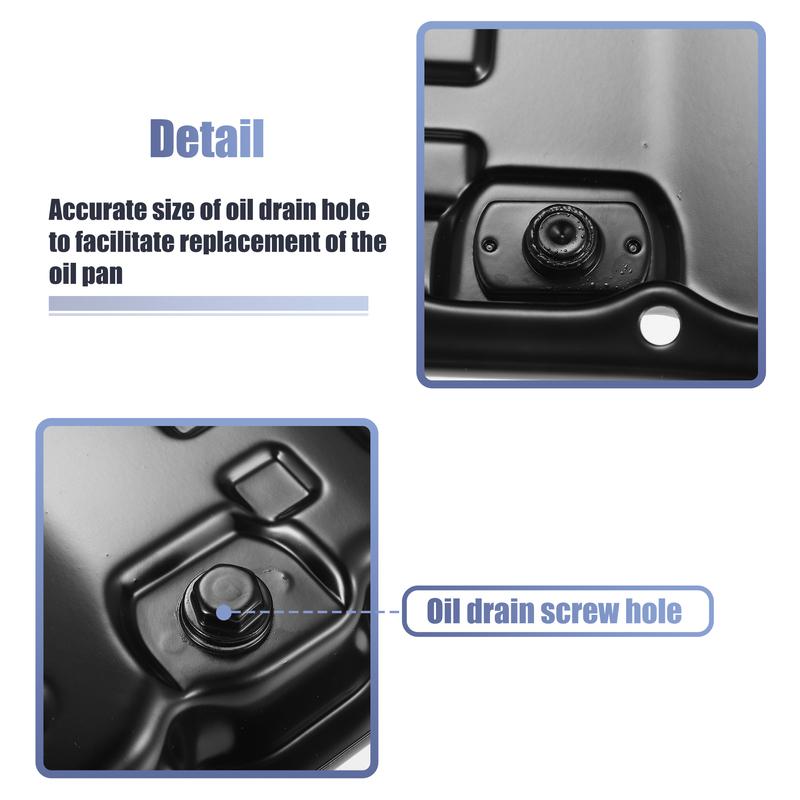 UXCELL 1pcs Car Engine Oil Pan Replacement No.313901XF01 for Nissan Juke 2011-2014