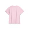 Li Ning Chinese Culture Series Printed Casual Slim Fit Short Sleeve T-Shirt Women T-Shirt Flower-Branch-Pink AHSU330-3