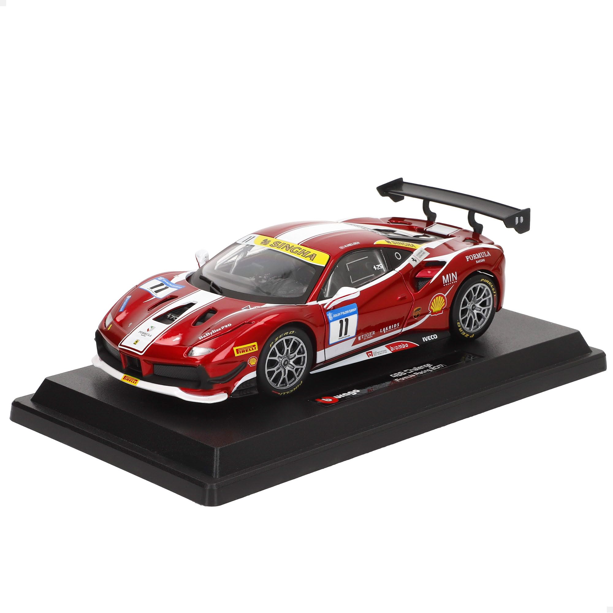 

Ferrari Bburago 1:24 Racing 488 Challenge - Red