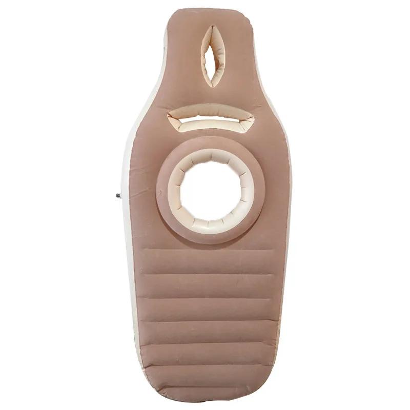 

Inflatable Pregnancy Pillow Yoga Mat For Pregnant Women Inflatable Mat Mattress Pregnancy Body Bed Pillow Sleeping Mat бежевий