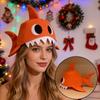 2Pcs Shark Hat + Lobster Hat - Fun And Cute Party Hats Suitable For Halloween Christmas Easter. A Headpiece That Adds Atmosphere To Parties And