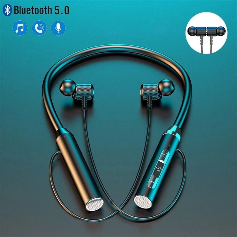 

Sports Headset Gamer Earphones Magnetic Headset Neck Earphones Gaming Earbuds Bluetooth Earphones чорний