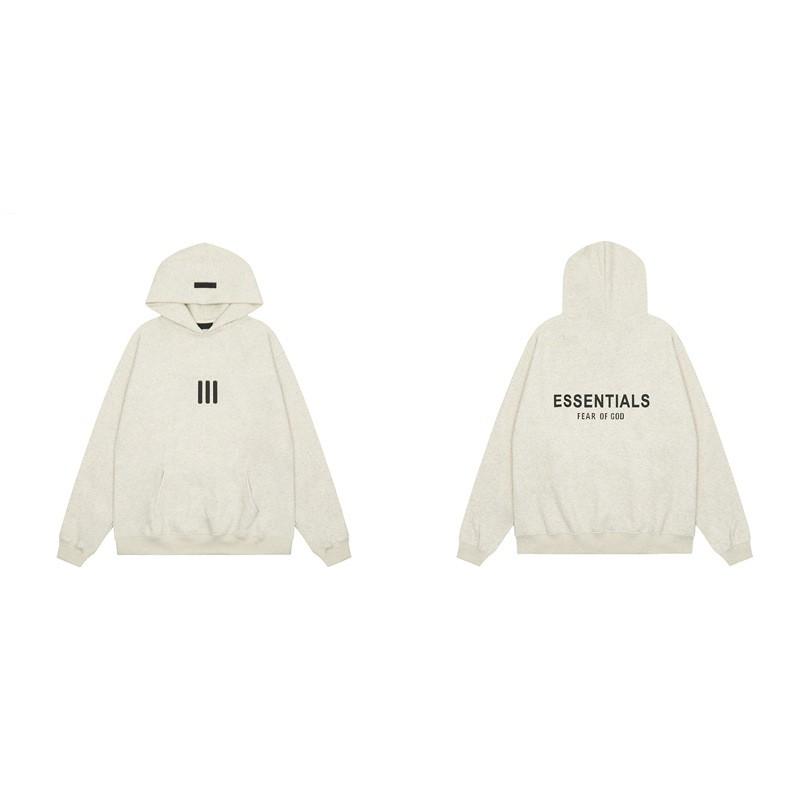 Herren Kapuzenpullover Mit Beflocktem Buchstabenaufdruck Locker Geschnitten Baumwolle Pullover Lässig Streetwear