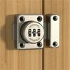 Security Protection Password Lock with 3 Digits Anti-Theft Door Password Catch  Entry Gate