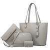 Women's Fashion Handbag Set 4 Pcs Vintage Elegant Tote Shoulder Crossbody Bag Large Capacity Purse