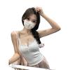 Korean Style Lace Trim Camisole: Women's Slim Fit Summer Vest