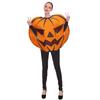 Halloween Pumpkin Costume Cosplay Party Stage Performance Outfit Funny Prop Suit for Adults