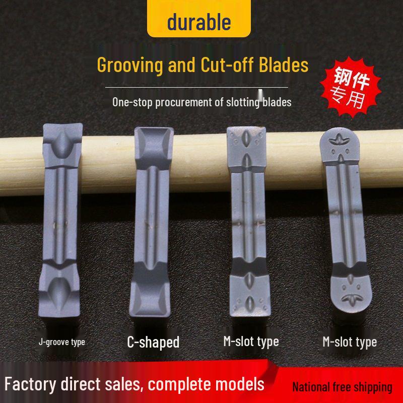 CNC Lathe Grooving Inserts MGMN300-M End Face Cutting Tools