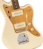 Squier by Fender E-Gitarre J Mascis Jazzmaster, Lorbeer-Griffbrett, Vintage White mit Softcase