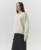 Leuba Double V-Neck Knit - Off White