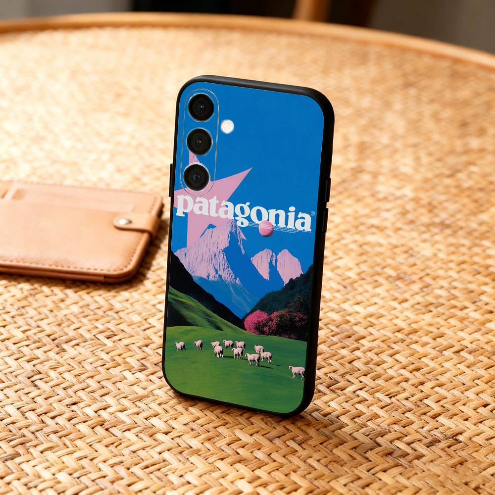 N-National Park Travel Phone Case For Samsung  A73,72,71,A52,51,40,41,A22,A32,31,A13, Soft Black Shell Samsung a22 4g