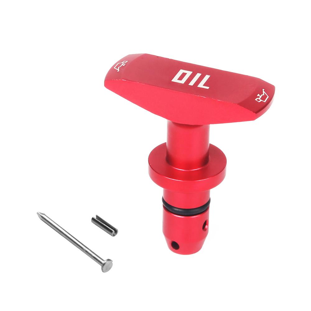 Car Oil Dipstick Pull Handle Engine Oil Pullhandle For Ford Mustang GT V8 GT500 99-11 Billet Aluminum Car Accessories