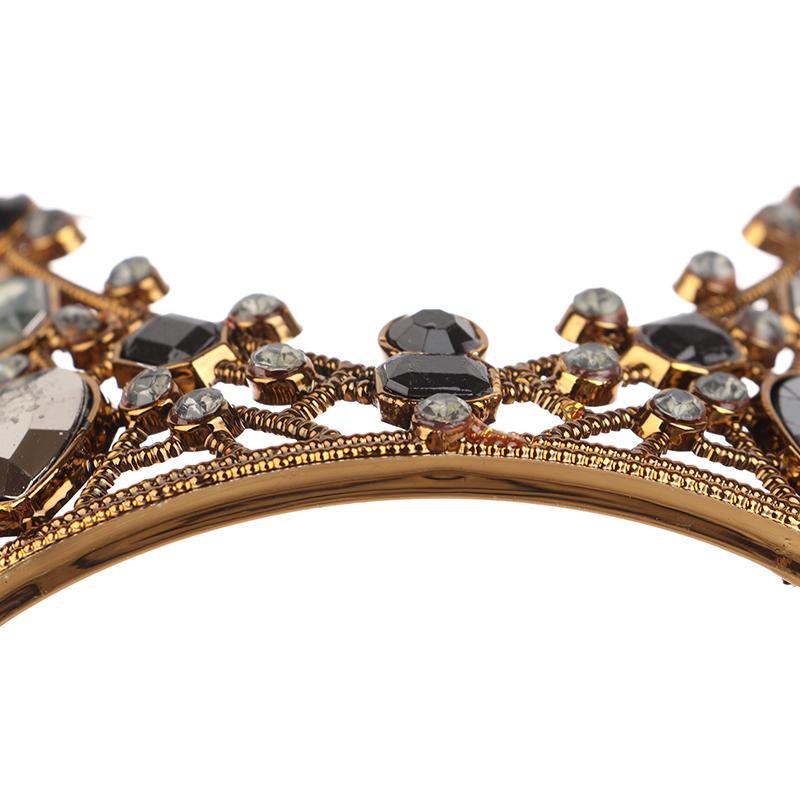 1Pc Metal Crown Cake Topper Gold Color Cake Decorative Topper Wedding Princess Birthday Baby Cake Dessert Decoration Flags