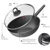 Sanhe 0-Coating Micro-Nano Non-Stick Wok