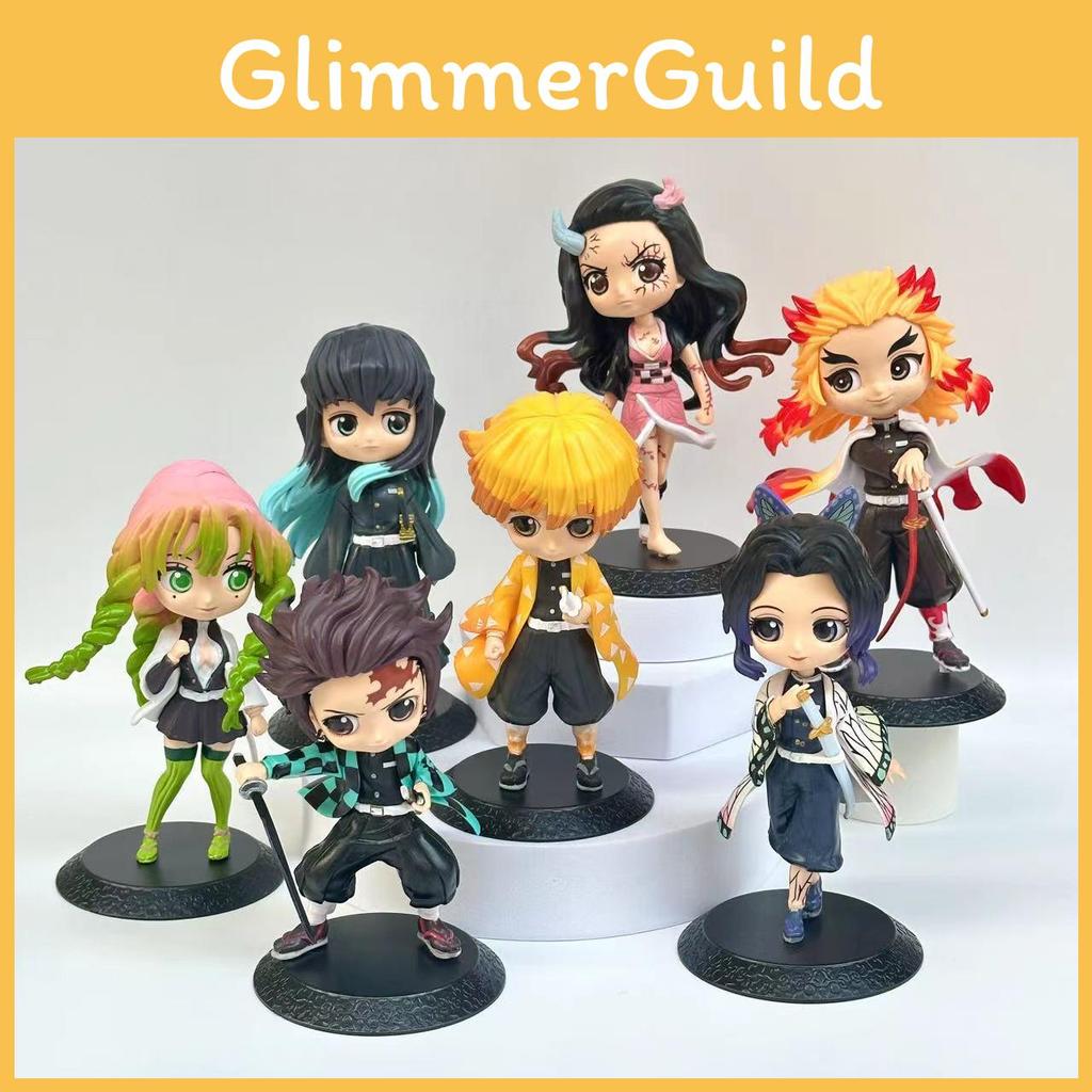 Kamado Demon Slayer Tanjirou Pvc Figurines With Anime Characters For Display