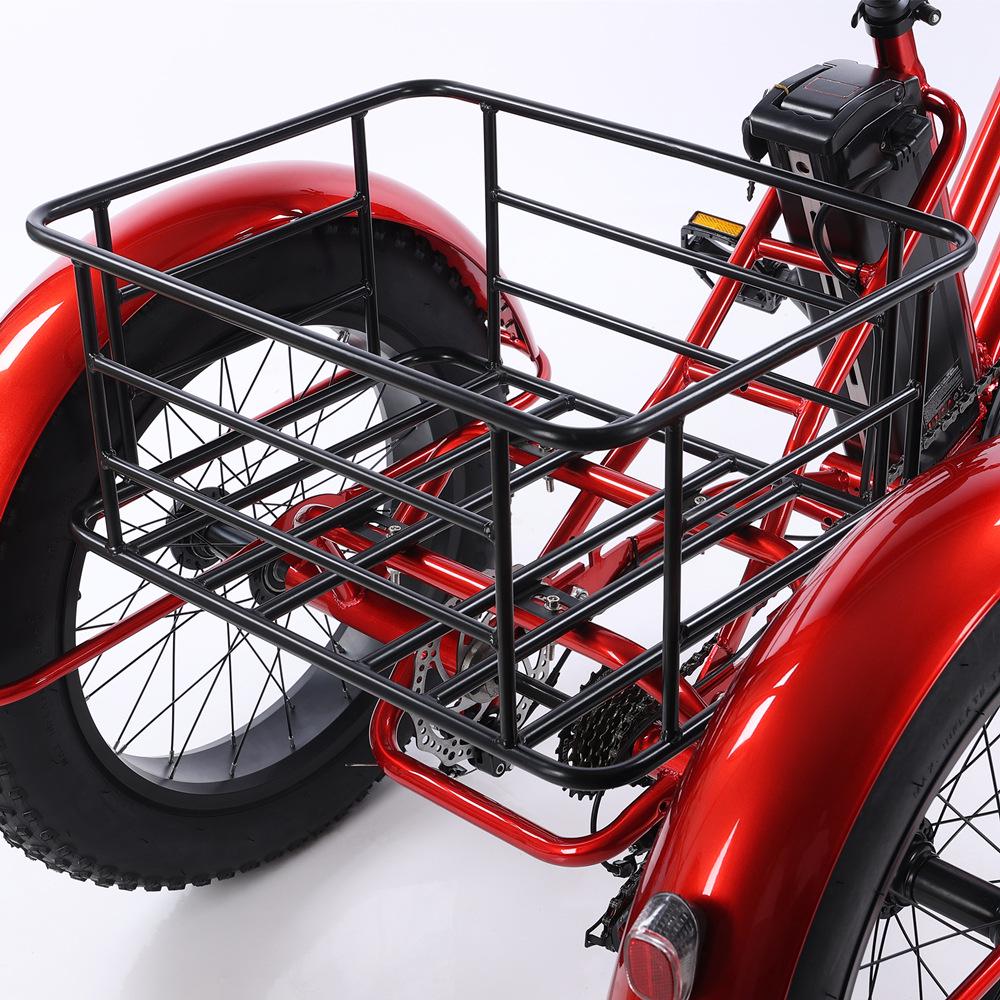 Electric Assist Tricycle for Cross-border E-commerce Delivery