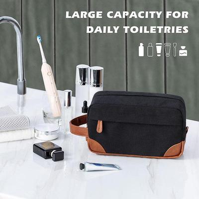 Borsa Portatile Impermeabile in Tela per Articoli da Toeletta e Trucco da Influencer - Organizzazione Multifunzionale Personalizzabile