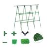 Friendly Durable Plastic Coated Steel Garden Trellis With Net And Ties A Frame Design For Heavy Duty 47x63 Inch