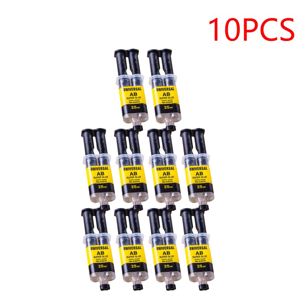 1-10PCS 25ML Portable Universal Adhesive Super AB Glue for Glass Metal Ceramic Hardware Multi-functional Convenient Repair Glue