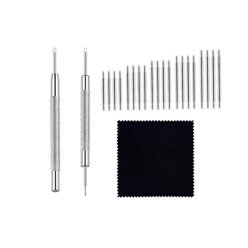 Black Spring Bar Removal Pliers with Y-Type Strap Remover and Spare Pins