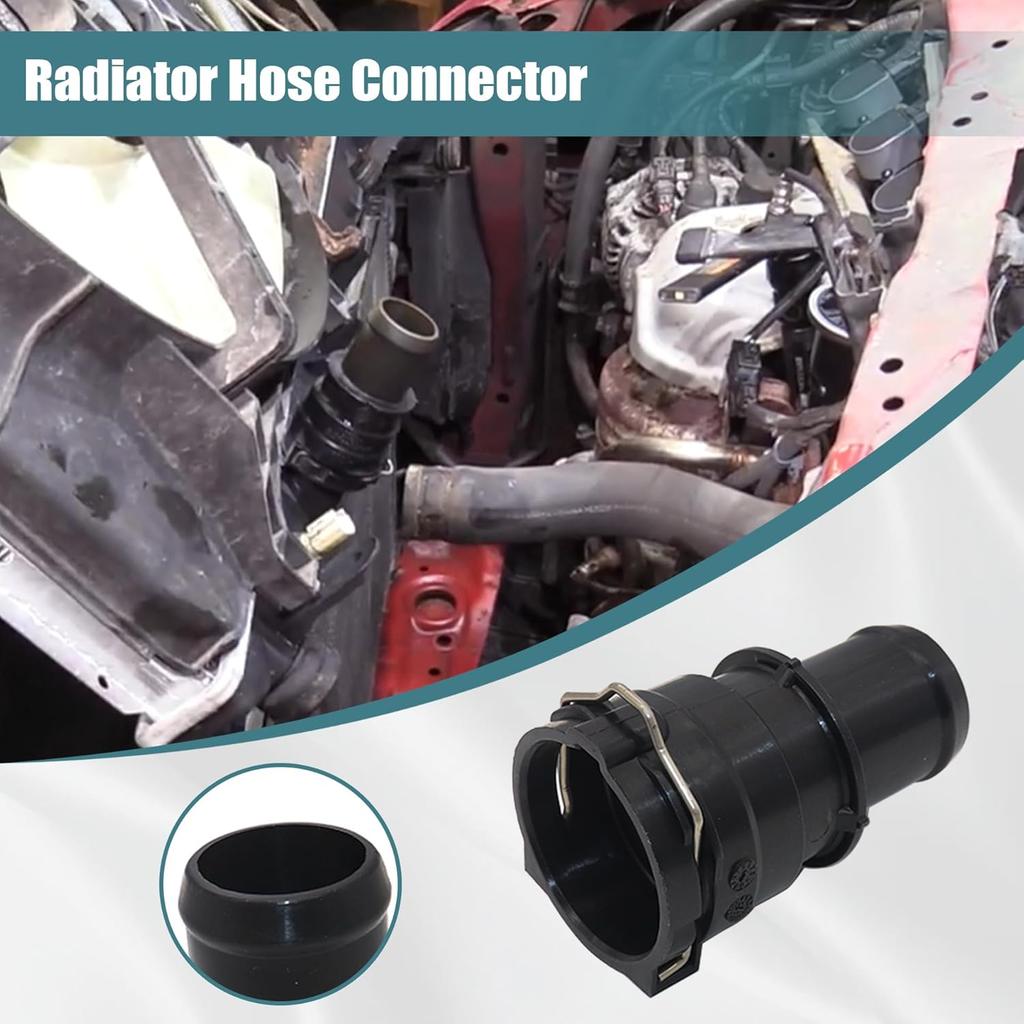GXARTS Radiator Hose Quick Connector Radiator Coolant Hose Pipe Flange 19503-RNB-A01 19503-RNB Compatible With Honda Civic 2006-2009 2010 2011 2012