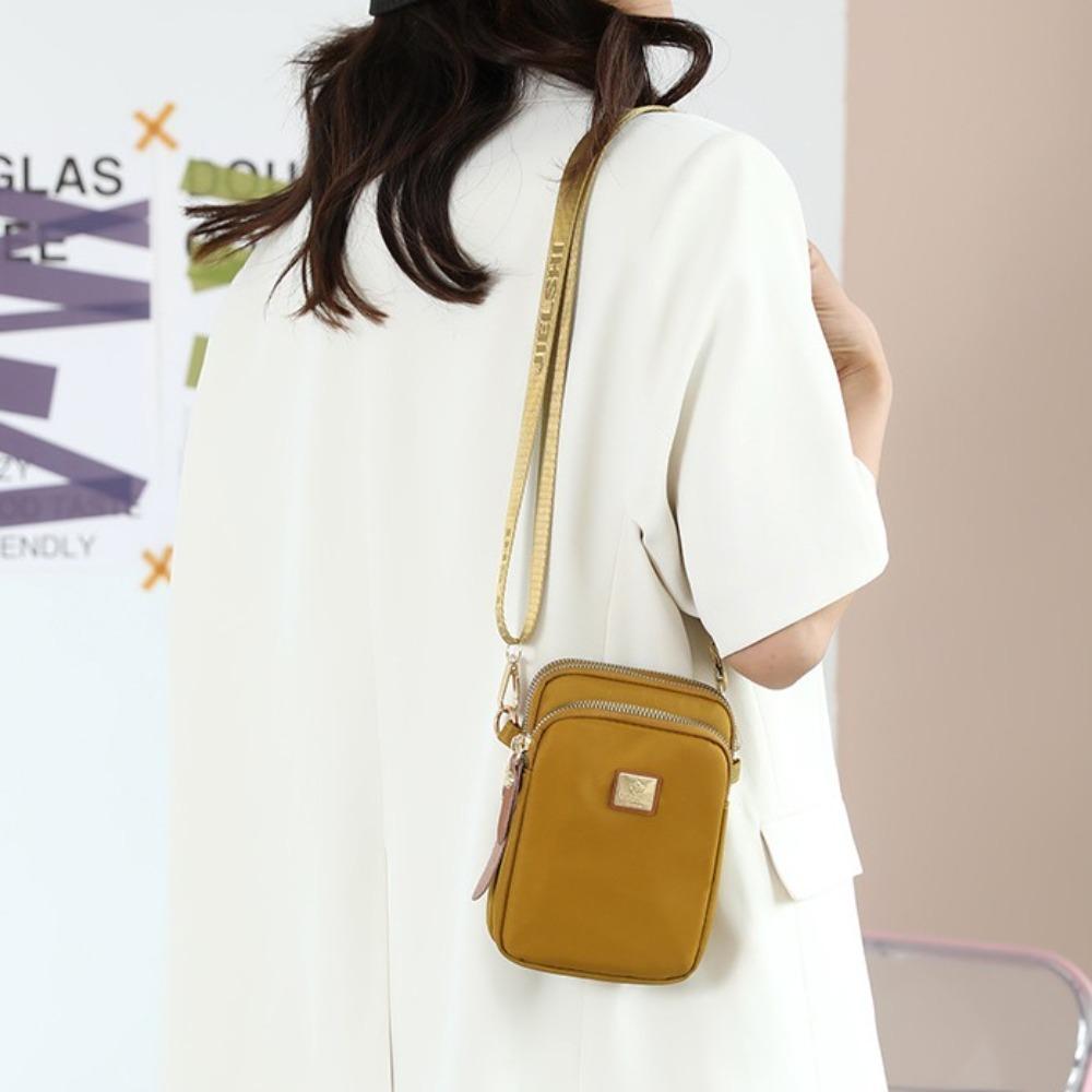 Zipper Small Square Bag Large Capacity Ladies Messenger Bag Fashion Woman Fanny Pack  Gifts