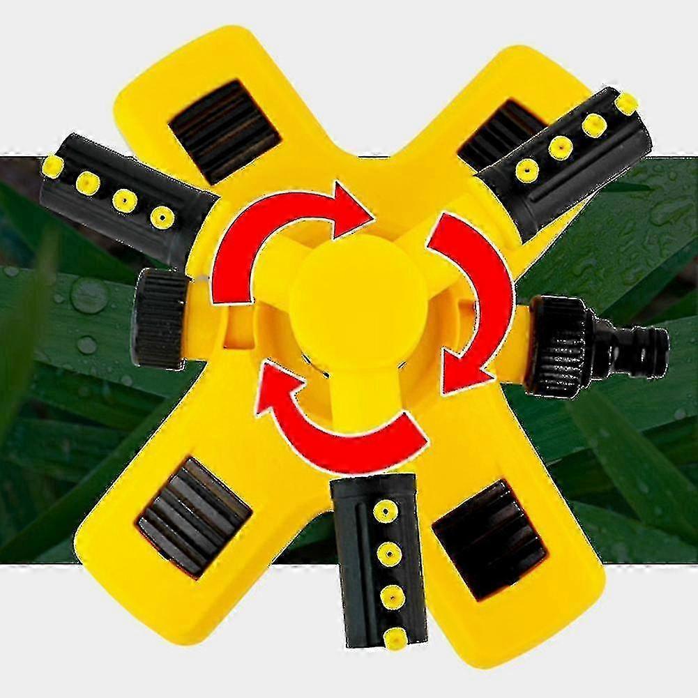360 degree automatic rotating sprinkler head 6 inch sprinkler head set