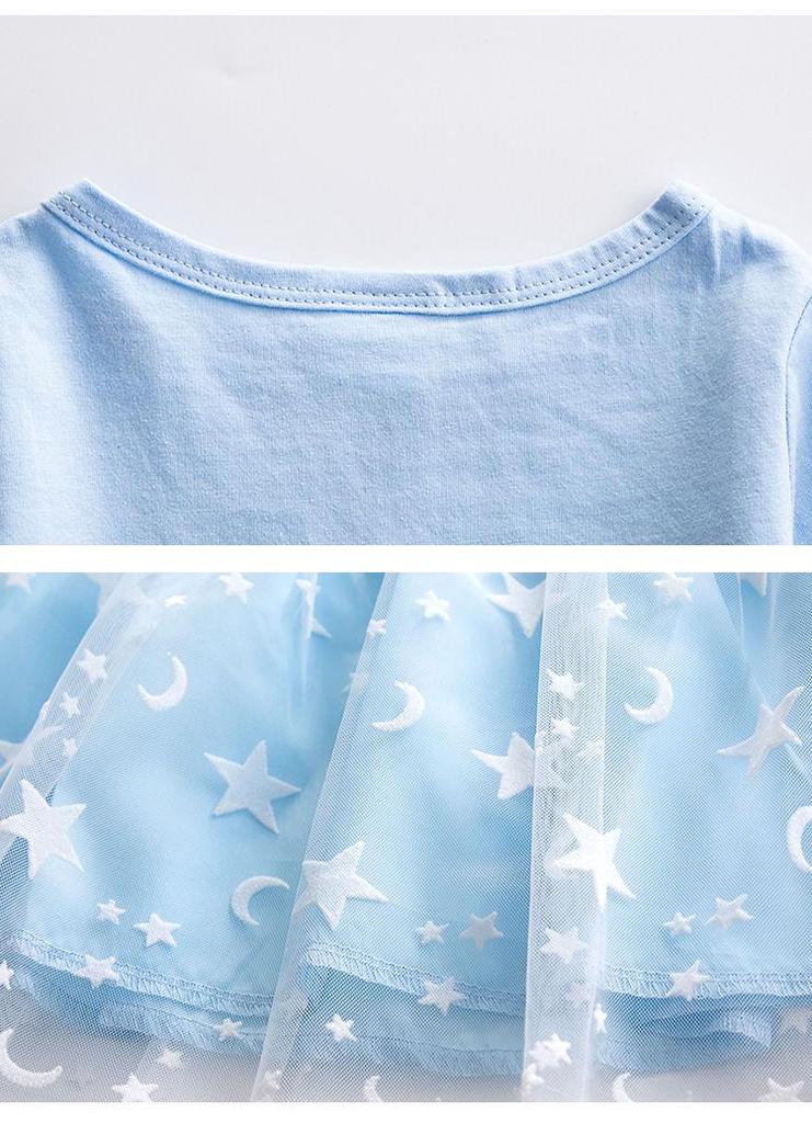 Paw Patrol Girls' Long-Sleeve Mesh Princess Dress - Spring/Autumn 2022 Collection
