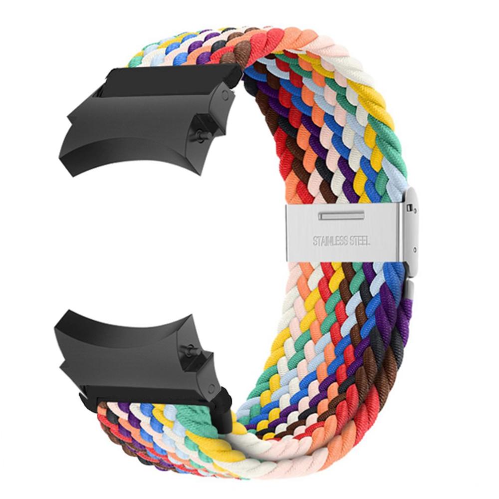 

20mm Band for Samsung Galaxy Watch 7/4/5/6/pro/classic 45mm 44mm 43mm 47mm No Gaps nylon bracelet correa Galaxy watch6 7 strap Galaxy watch 7 40mm