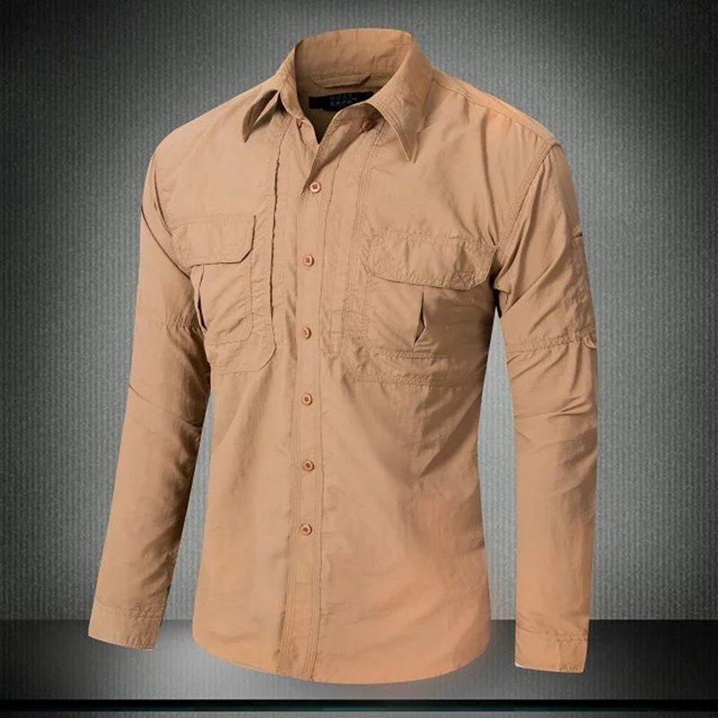 Urban Tactical Shirt Casual Shirt Fast Quick Drying Casual Breathable Clothing US Military Clothing