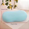 Cuscino a forma di pancia di gatto color macaron Cuscino di supporto per il collo per dormire facilmente Federa rimovibile Applicabile in Ufficio/Casa/Viaggio Cuscino funzionale