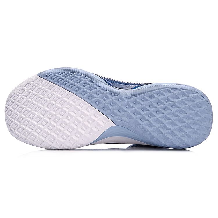 Li Ning Phantom Shock Absorbing High Top Basketball Shoes Unisex sneaker Aurora-Blue ABAN019-3