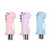Portable Magnetic Nail Polishes Spreader Silicone Dinosaur Handle Durability Construction Nail Art Magnets For Travel Use